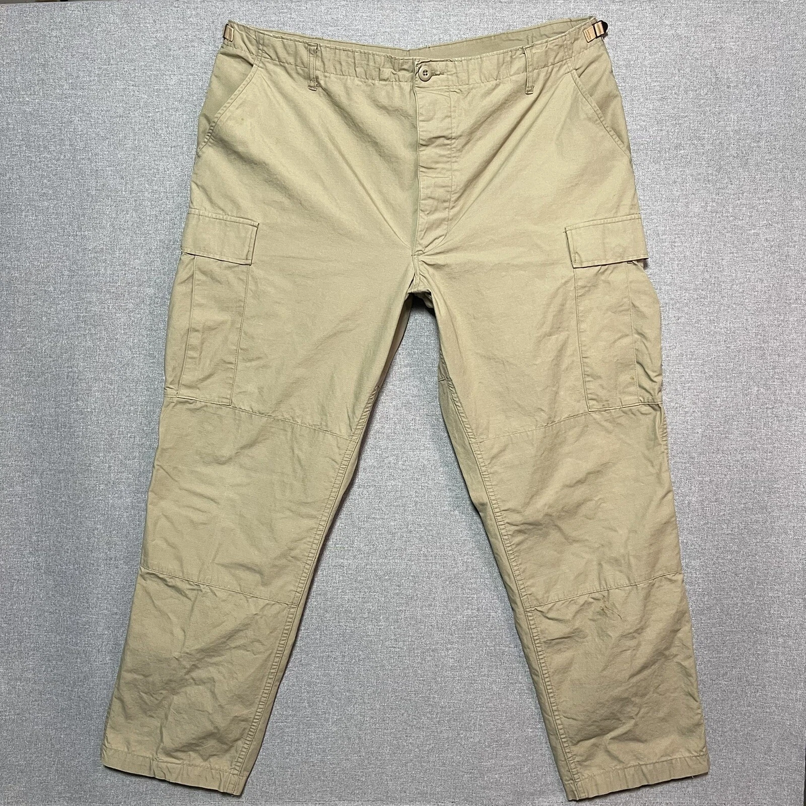 Propper Tactical Pants Cargo Men’s Ripstop Adjustable Waist over 39 " x 32 Tan