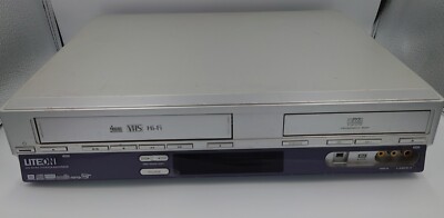 LiteOn LVC-9016G DVD/VCR Combo DVD RW Recorder **Please Read Description**
