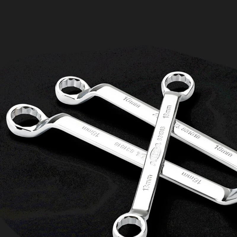 5.5-41mm TiefRing Doppel Offset Schraubenschlüssel Set Spline Ende Auto Werkzeug - Bild 4 von 4