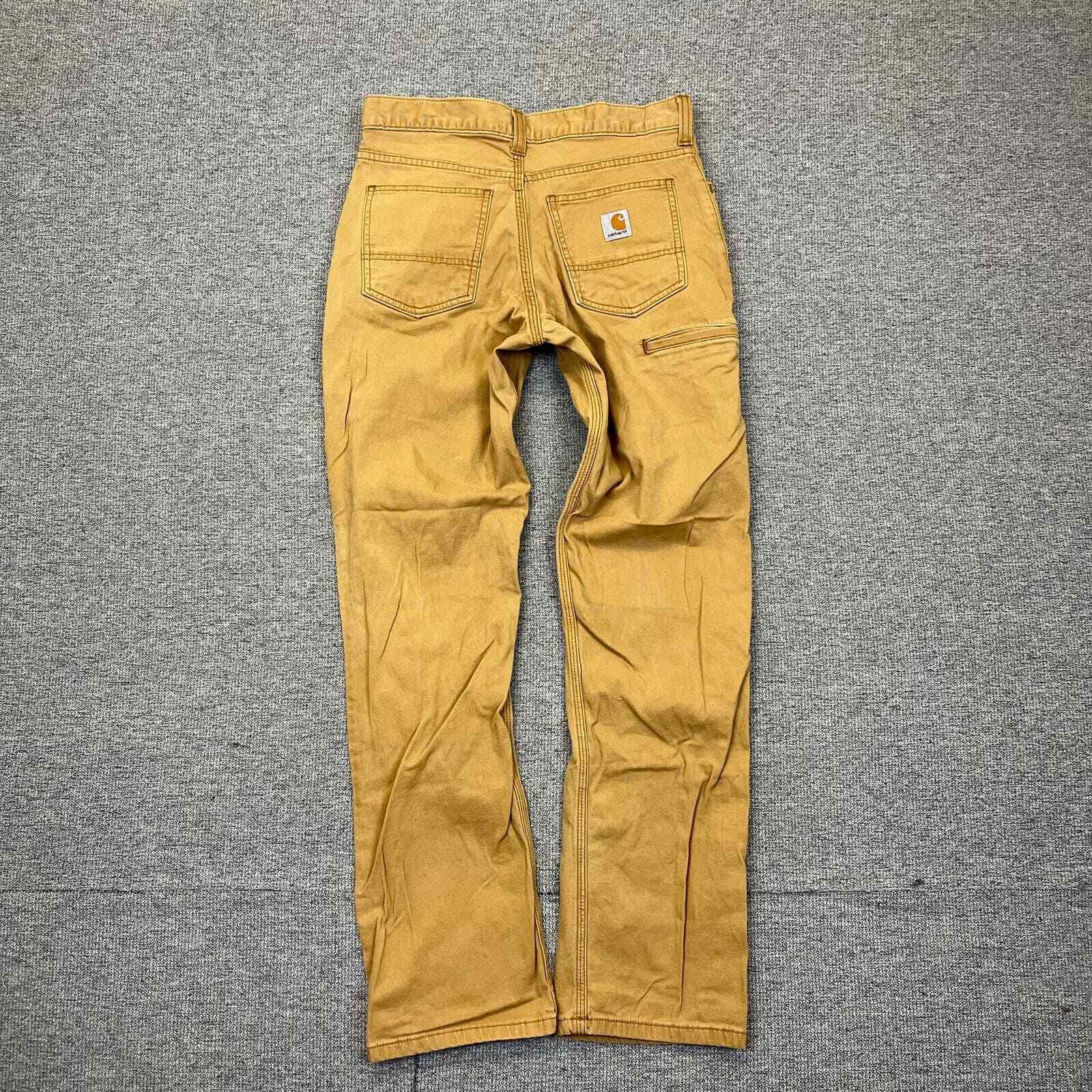 2000s 2010s Carhartt Relaxed Fit Tan Utility Pant… - image 2