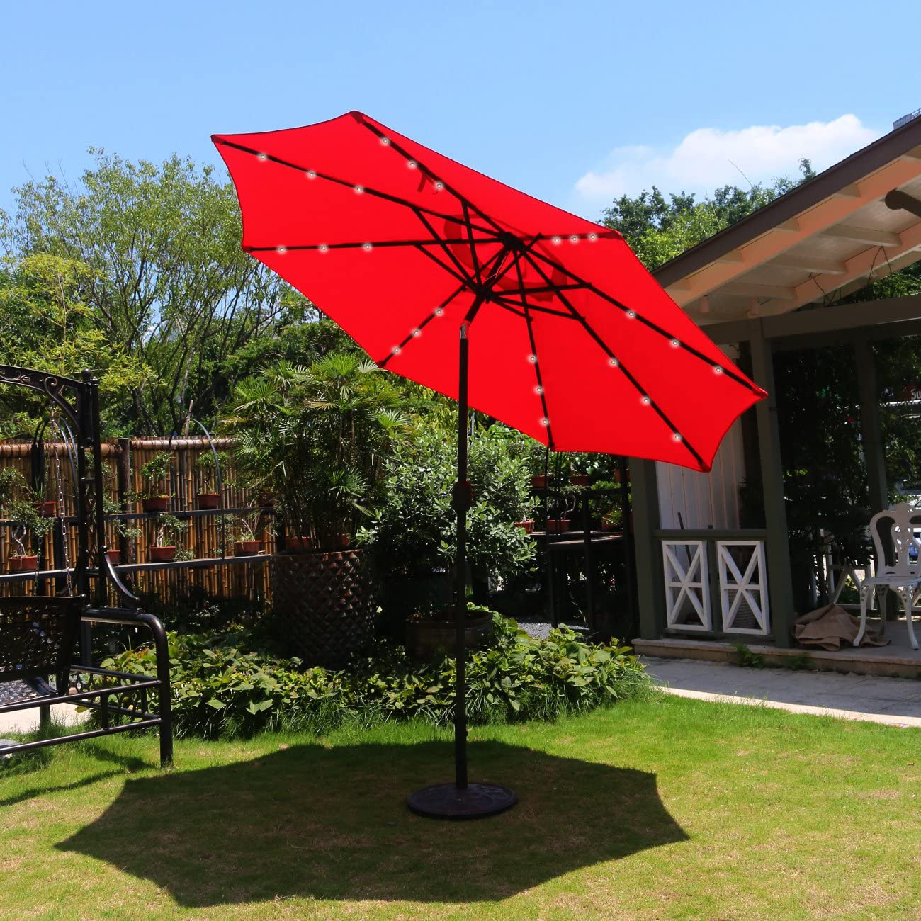 Rainproof 42 Inches Ladies Rldsess Night Rainproof Patio Umbrella Automatic Opening And Closing Starry Full Moon Night Windproof Men 10 Ribs Umbrellas Folding Umbrellas