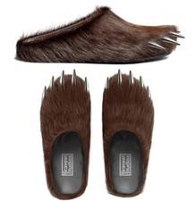 Bravest Studios Bear Claw Mules Size 12- IN HAND  READY TO SHIP 