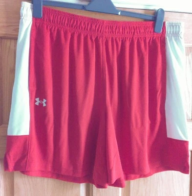 Men's Under Armour UA Zone Woven drawstring Shorts Red 2XL BNWT - Image 1 of 4