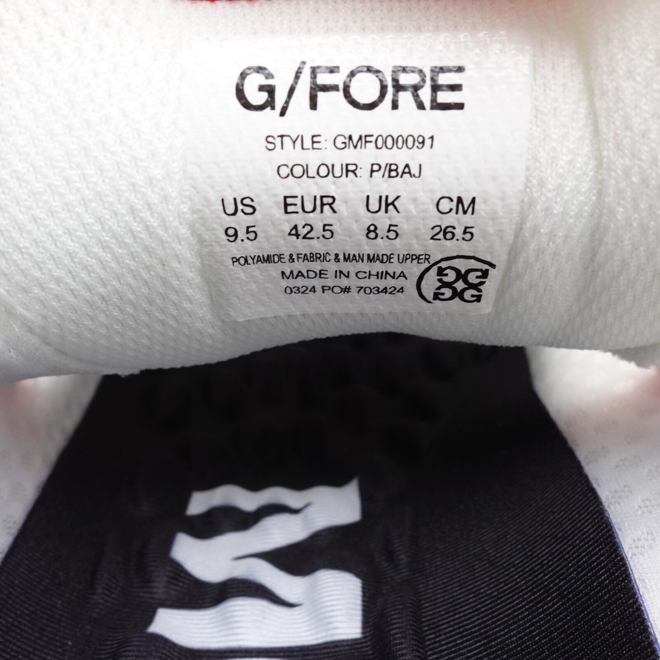 Size 9.5 Men's G/FORE MG4X2 Ripstop QRT G Golf Cross Trainer GMF000091 ...