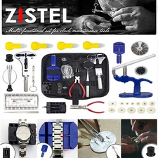 915pcs Watch/Glasses Repair Kit Back Case Remover Opener Link Pin Spring Bar USA