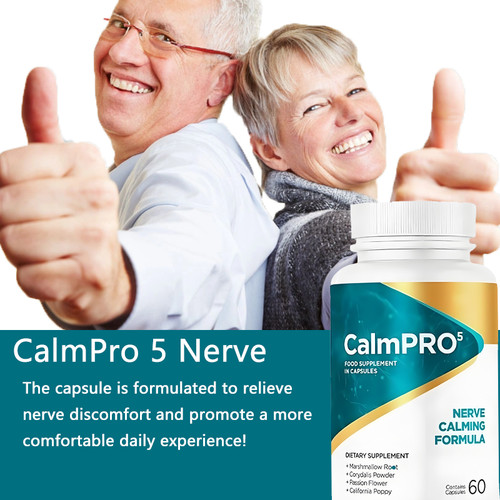 2X CalmPro 5 Nerve Calming Formula Supplement Calm Pro 5 Fast Ship 60 Capsules~ - Picture 11 of 11
