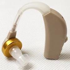 Behind the Ear Hearing Amplifiers for Seniors Rechargeable Hearing Device 1 Pair