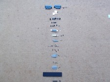 MacBook Pro A2159 Screws and Brackets Set, Each Row comes in a Separate Bag