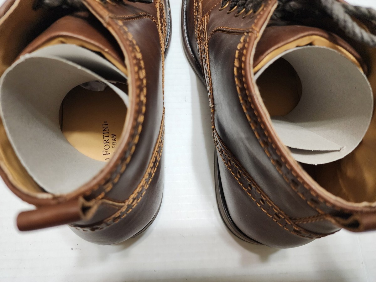 Franco Fortini Mens Boots Size 12 Maverick Brown Leather  display picture 1