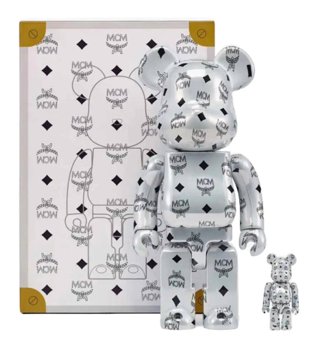 MCM Bearbrick Collectible 400 100 Sealed Brand New Authentic From MCM