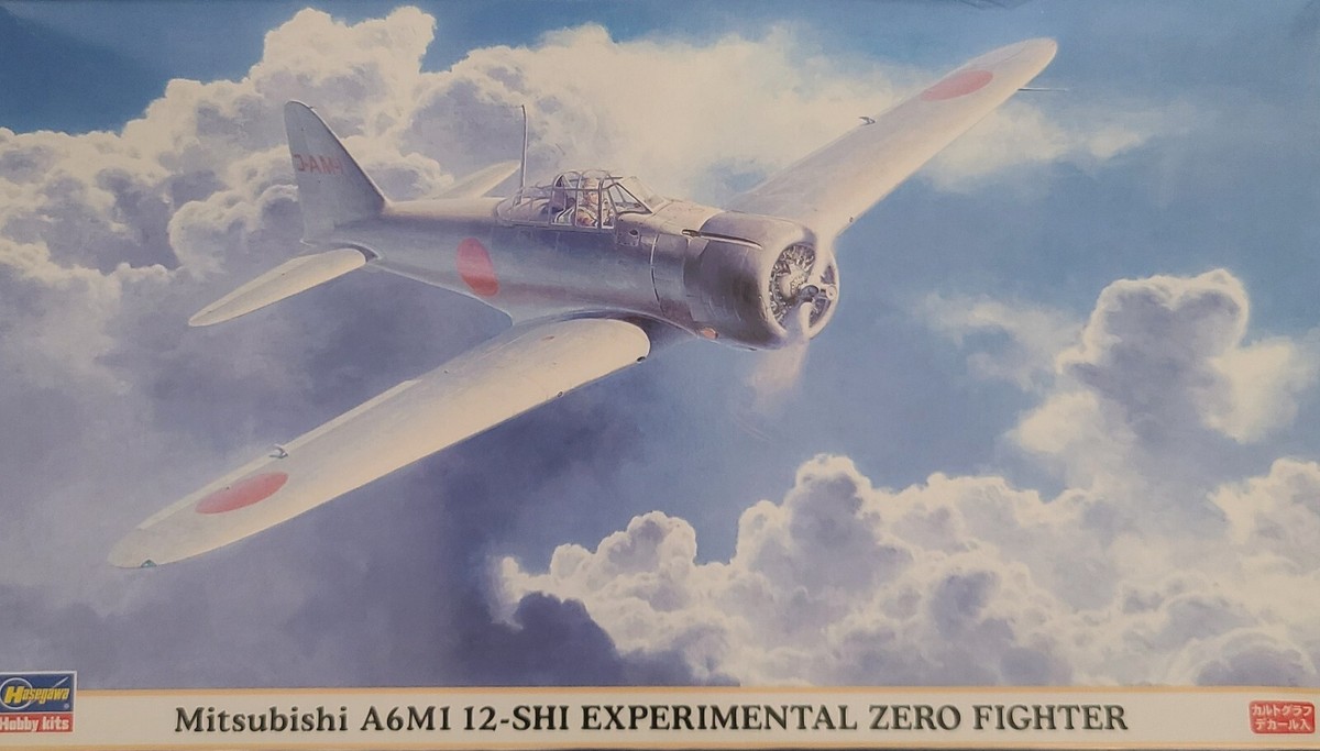 1/48 Hasegawa 09840: A6M1 12-SHI Experimental Zero Fighter