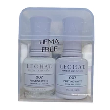 Lechat Perfect match Pro Gel & Lacquer HEMA free Pristine White PROD007