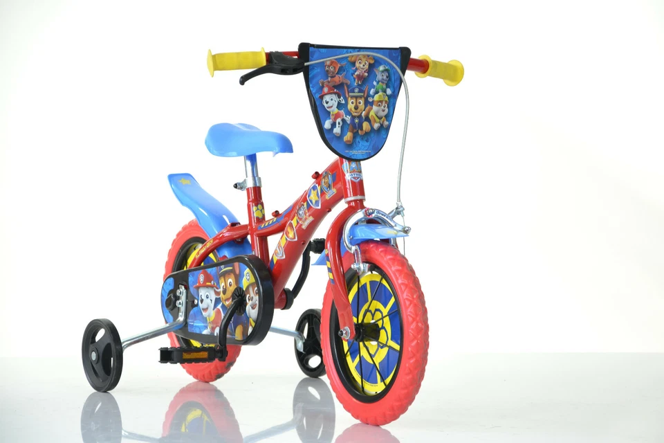 12 Zoll Kinderfahrrad Paw Patrol Original Lizenz Kinderrad Fahrrad Chase