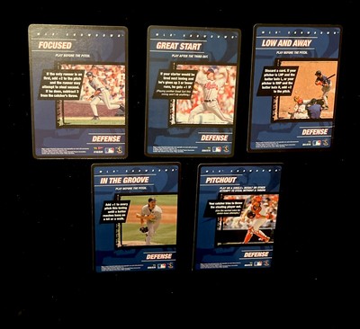 2001 MLB showdown defense in the groove, pitch out, focused, great start