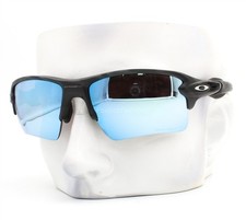 Oakley Flak 2.0 XL Sunglasses Matte Black Camo Polarized OO9188-G359 with Case
