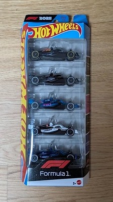 Hot Wheels Formula 1 5 Pack 2025 | 5er NEU OVP | Formel 1 Red Bull AMG Haas