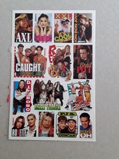 Aufkleber 1 Bogen Bravo