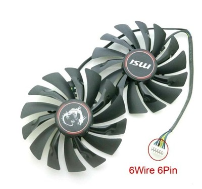 PLD10010S12HH 12V 0.40A 6-Wire 6-Pin Graphics Fan for GTX 980 GTX980 #yr
