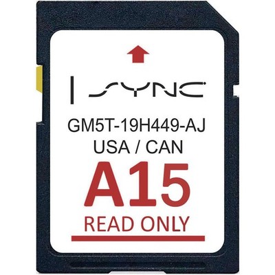 Navigation sd Card Fits Ford Lincoln USA Canada- 2026 New Map Updated Black 