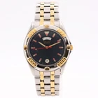 Vintage 37mm 1993 Seiko 7N43-6A89 Day-Date Men's Quartz Wristwatch Japan Steel