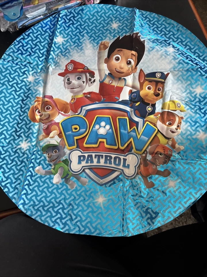 Balões e balões de arco de feliz aniversário Paw Patrol  - Imagem 3 de 4