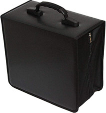 CD/DVD Portable Storage Binder, 400-Capacity, Black