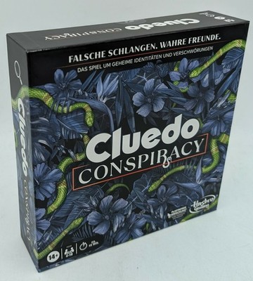 Hasbro Gaming Cluedo Conspiracy falsche Schlangen wahre Freunde Brettspiel NEU
