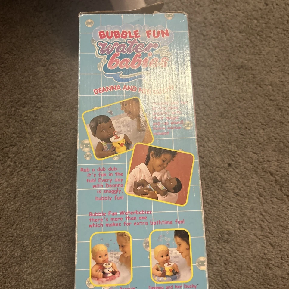 Bubble Fun Water Babies Deanna And Her Ducky Vintage 2000 Baby Doll By Playmate - Image 4 of 4