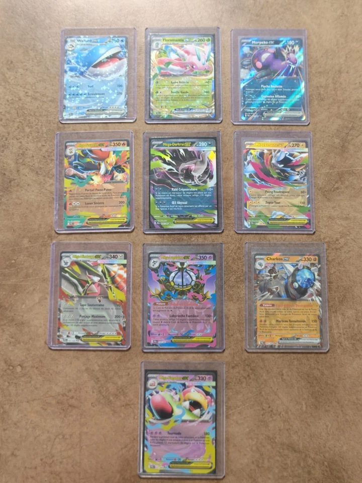 Pokémon JCC lot 10 cartes EX ME05 FR - Photo 1/1