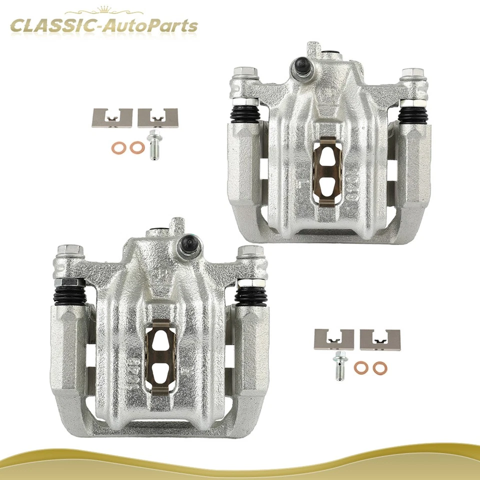 Par de pinzas de freno traseras con soporte para HONDA CR-V 95-98 HONDA ODYSSEY 02-04 Foto 2 de 4