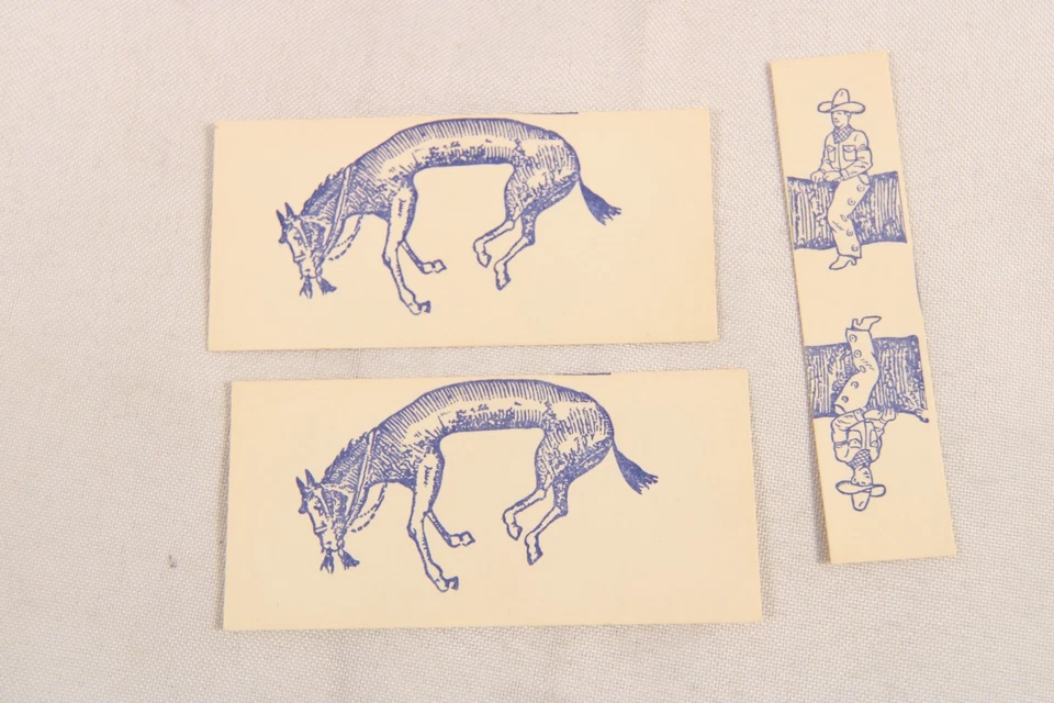 Antique Magician Puzzle Horse and Rider Paper Puzzle Excellent Condition - Image 3 of 3