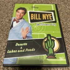 NEW Bill Nye: the Science Guy - Deserts & Lakes And Ponds DVD Sealed