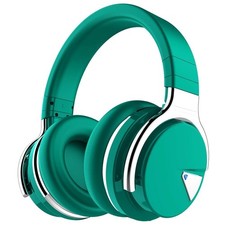 Bluetooth Noise-Canceling Over-Ear Headphones  Green  