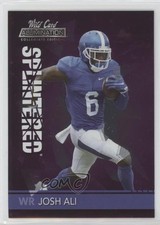 2021 Alumination NIL Collegiate Edition Splintered Purple Josh Ali #ANSP-18 04h3