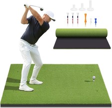 Large Golf Hitting Mat - 5x4ft/6x4ft Indoor/Outdoor Practice Turf Mat