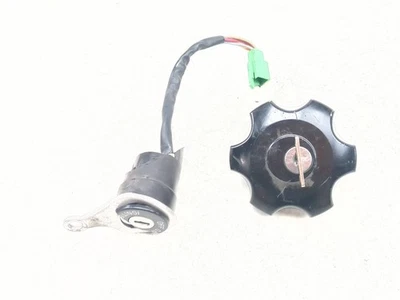 00-24 Suzuki DRZ400SM DRZ 400 Front Ignition Switch Gas Cap With Keys Set - Image 1 of 4