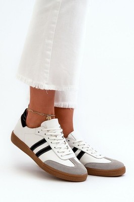 Modische Sneaker Naturleder, Model 198447 Step in style