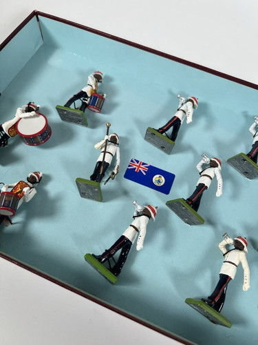 W Britains The Bahamas Police Band 11 Piece Set Limited Edition 5187 - Picture 7 of 17