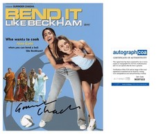 Gurinder Chadha “Bend It Like Beckham” AUTOGRAPH Director Signed 10x8 Photo ACOA