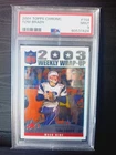 2004 Topps Chrome Tom Brady #154 PSA 9 Mint