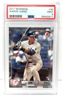 2017 Bowman AARON JUDGE RC Rookie Baseball Card PSA 9 MINT