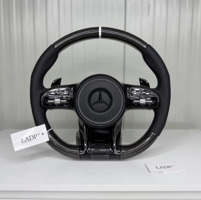 Mercedes AMG Steering Wheel Carbon C63s E63s W205 W213 W222 inkl Airbag, Adapter - Bild 1 von 4