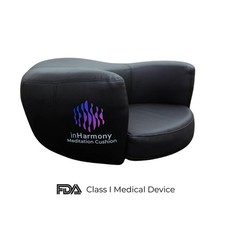 inHarmony Meditation Cushion, Beige, Bluetooth, Vibroacoustic Therapy