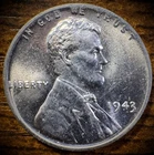 1943 Lincoln Wheat Penny Cent Uncirculated #2