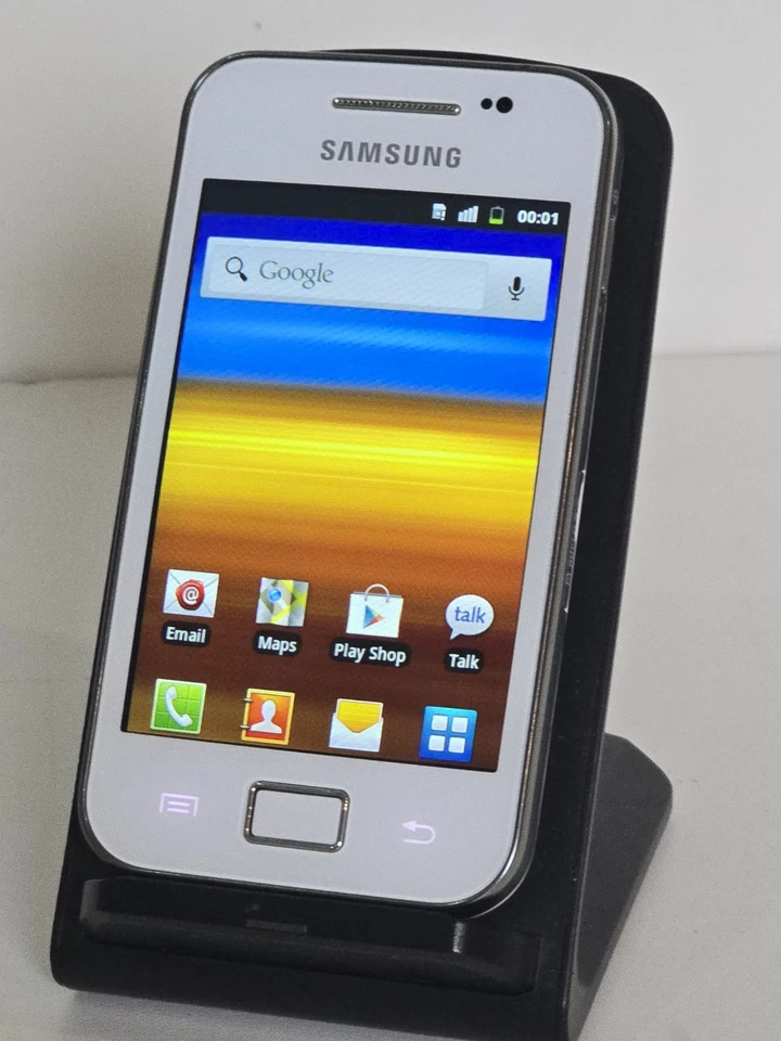 Samsung Galaxy Ace GT-S5830i - White (Unlocked) Smartphone - Image 2 of 4