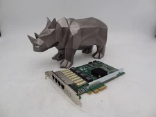 Riverbed 410-00044-01 Quad Port TX Copper Gigabit Ethernet PCI-E Card Adapter