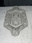 Indiana Glass Depression Sandwich Pattern Crystal Tray 9”x5.5”