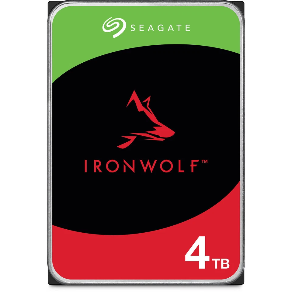 Seagate IronWolf 4TB HDD 5400 RPM 3.5" SATA Desktop Hard Drive ST4000VN006