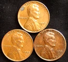 1952 P-D-D Set of Lincoln Wheat Pennies--#1