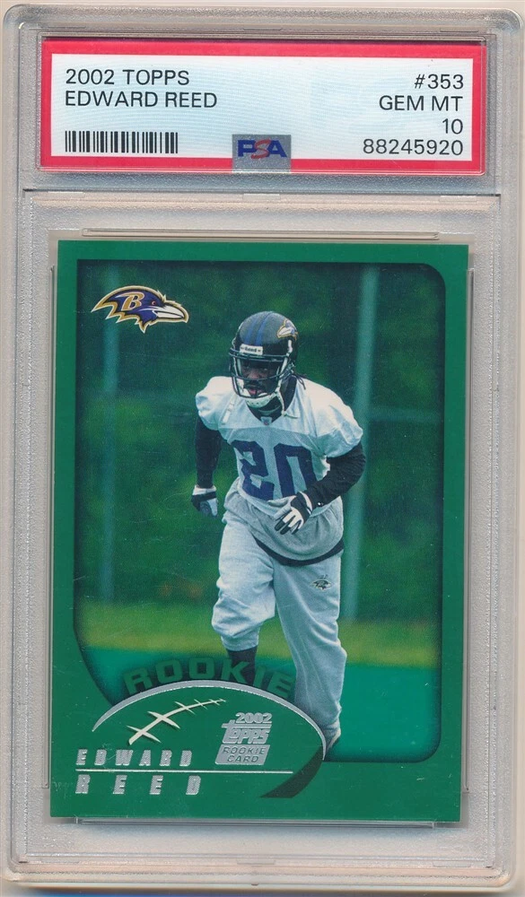 Ed Reed Topps #353 Base